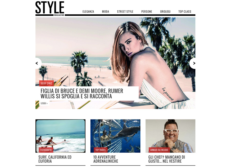 Style.it - Style Magazine website